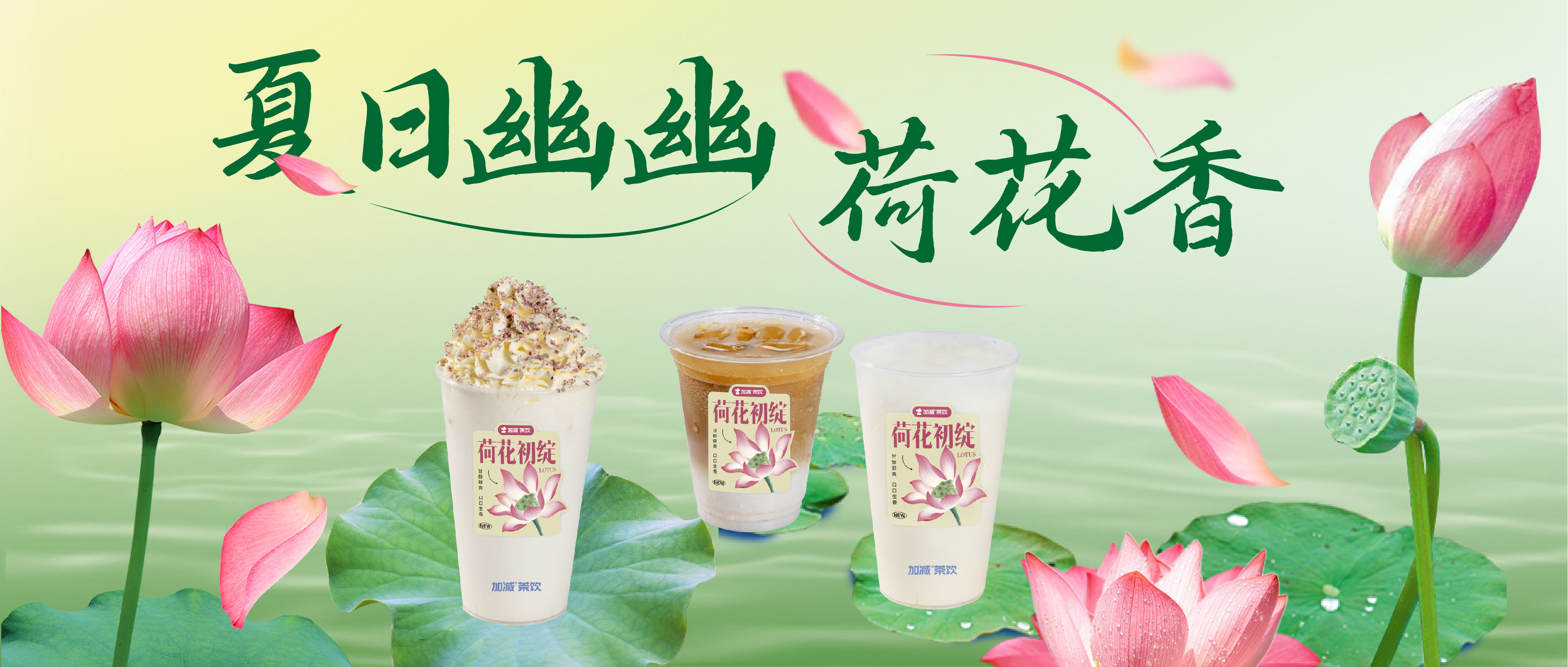 荷花新茶首次上線，1000張嘗鮮券免費(fèi)送！